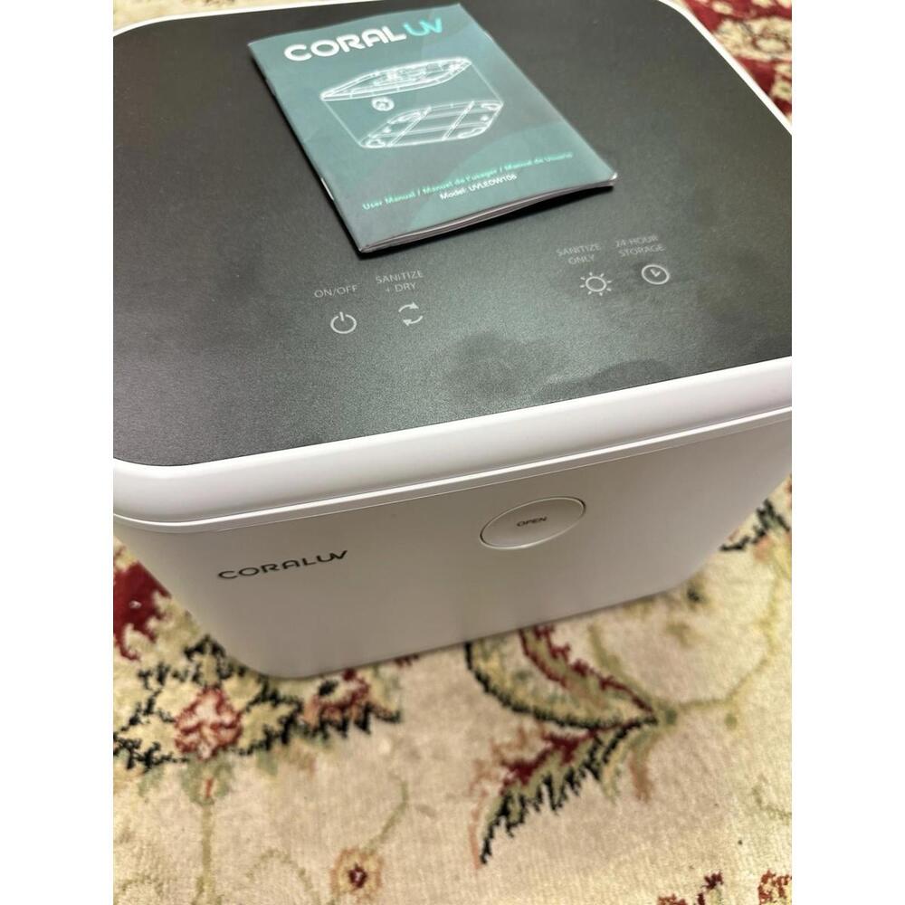 Coral UV 2 Sanitizer + Dryer Makeup Brush Cleaner / Sanitize - No Filter